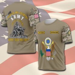 US Army, Thank a Veteran - T-Shirt