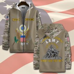 US Army, Freedom Isn't Free - Zip Hoodie