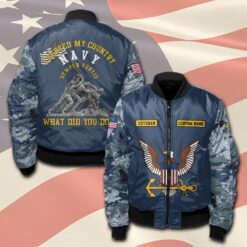 US Navy, E 2 Blue - Bomber Jacket