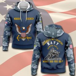 US Navy, E 6 Gold - Hoodie