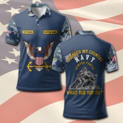 US Navy, Always Courageous - Polo Shirt