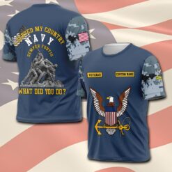 US Navy, E 4 Red - T-Shirt