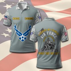 US Air Force , No One Gets Left Behind - Polo Shirt