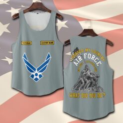 US Air Force , Service Before Self - Tank-Top