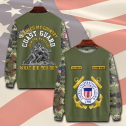 US Coast Guard, Served With Pride - Sweatshirt