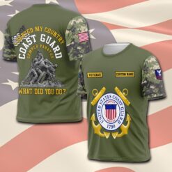 US Coast Guard, Second To None - T-Shirt