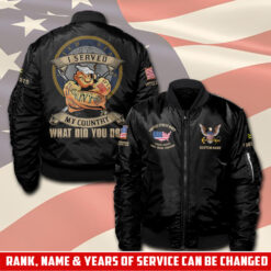 US Navy, E 3 White - Bomber Jacket