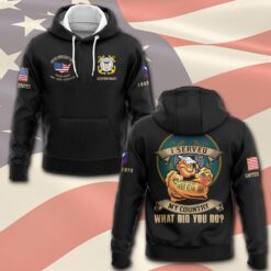 US Coast Guard, Served With Pride - Hoodie