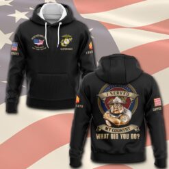 US Marine Corps, Life And Pride - Hoodie