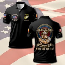 US Marine Corps, E 2 Marines Private First Class - Polo Shirt