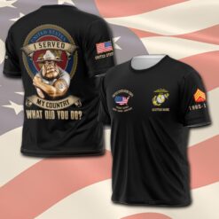 US Marine Corps, I Walked The Walk - T-Shirt