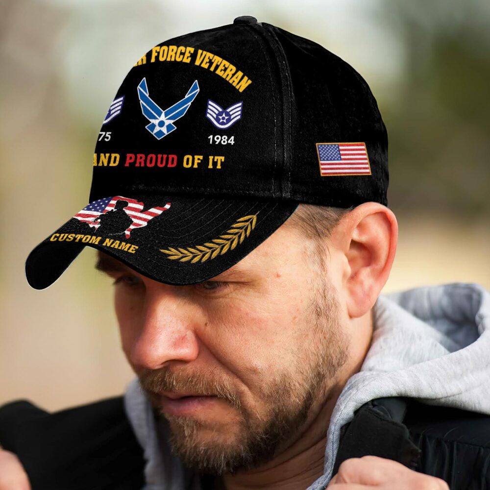 US Air Force, Service Before Self - Classic Cap - Image 3