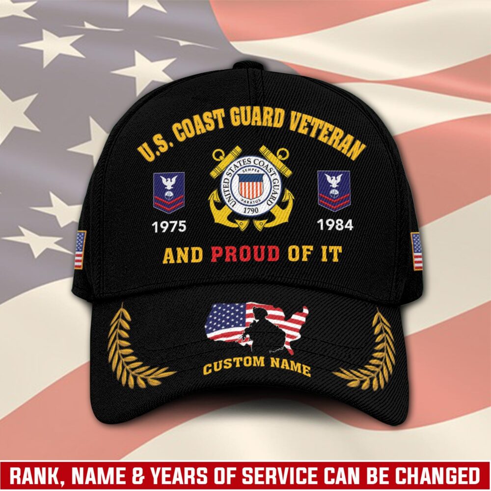 US Coast Guard, Honoring All Who Served - Classic Cap