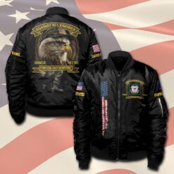 US Coast Guard, E 3 Blue - Bomber Jacket