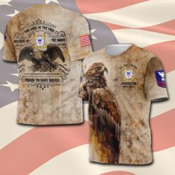 US Coast Guard, E 4 Red - T-Shirt