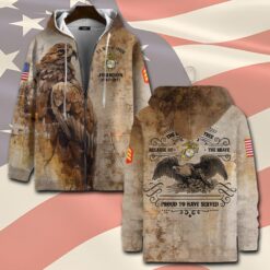 US Marine Corps, W 3 Marines Chief Warrant Officer 3 - Zip Hoodie