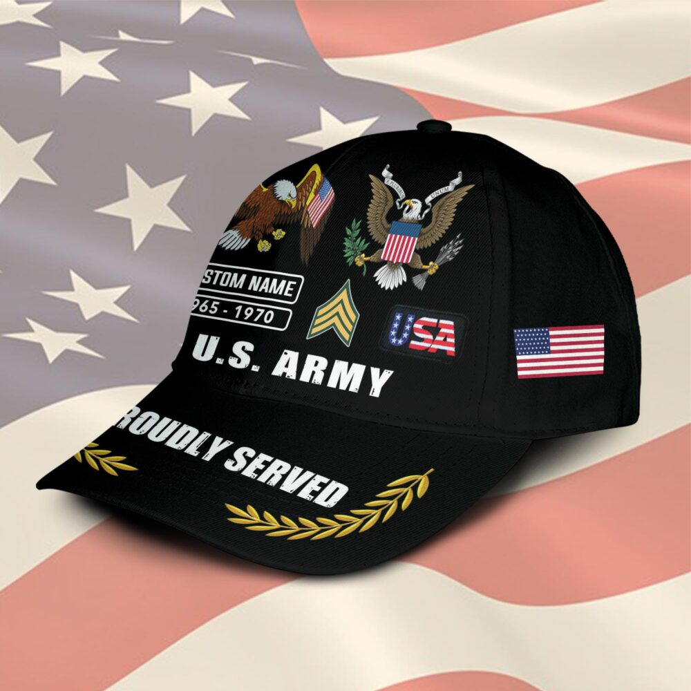 US Army, Duty, Honor, Country - Classic Cap - Image 2