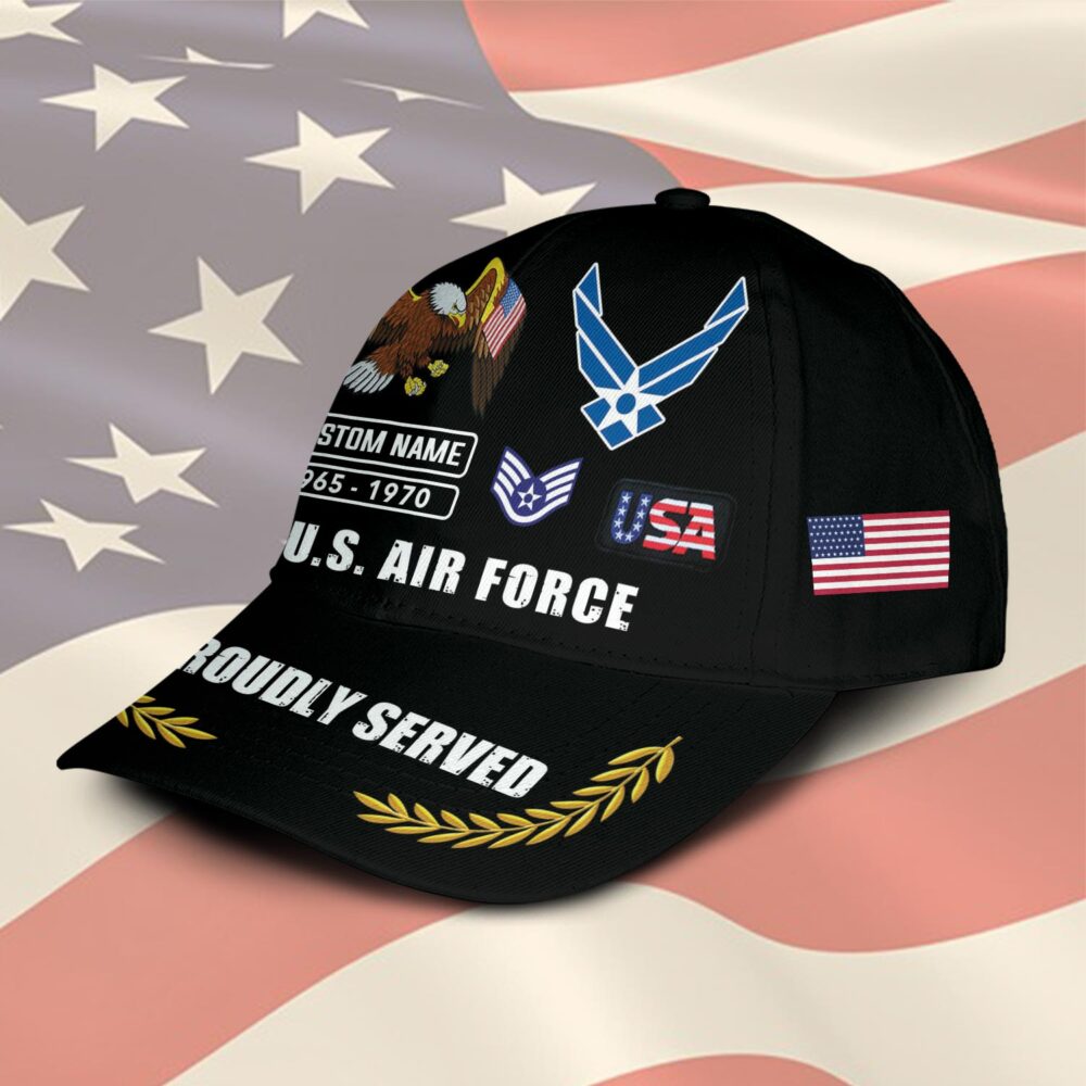 US Air Force, Freedom Over Fear - Classic Cap - Image 2