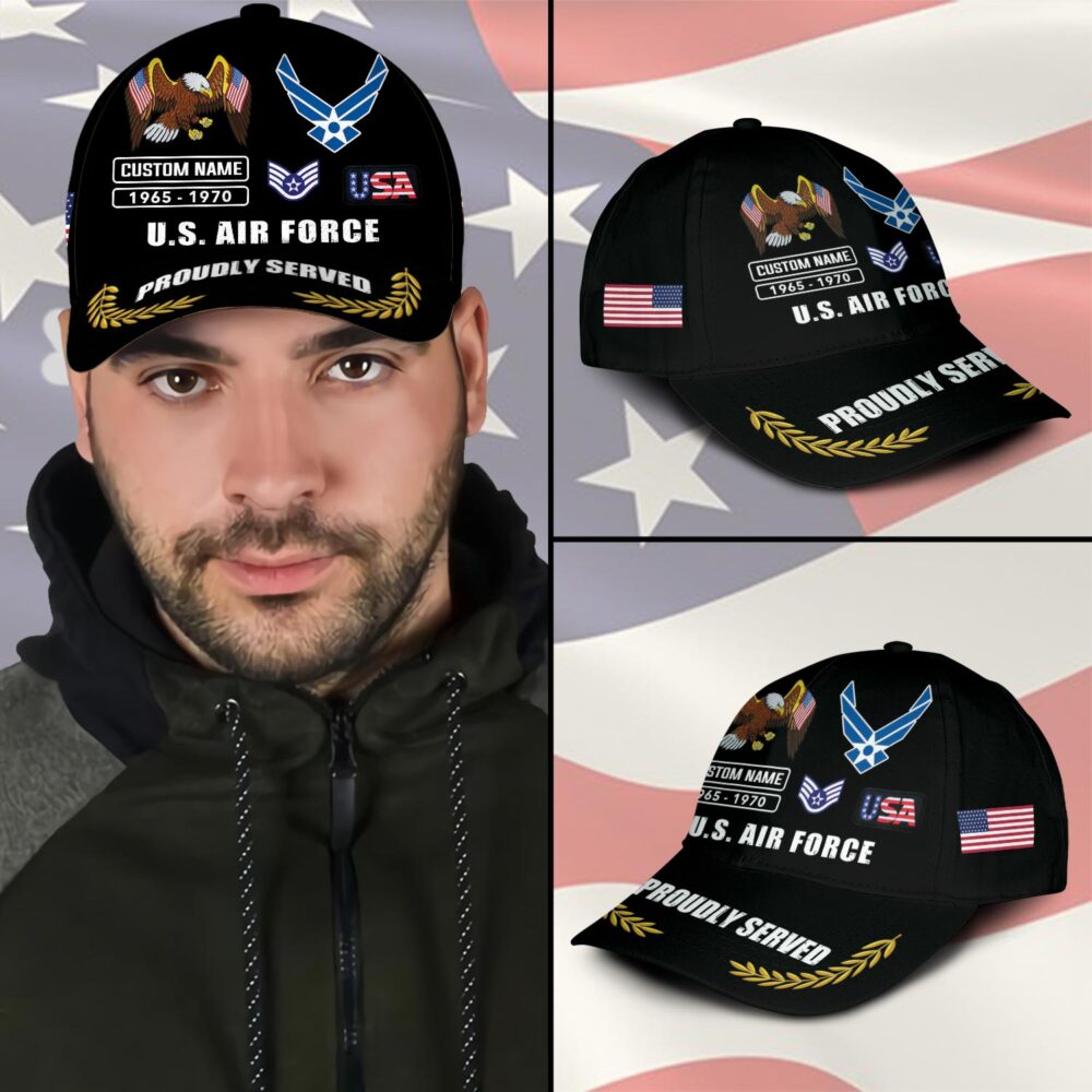 US Air Force, Freedom Over Fear - Classic Cap - Image 3