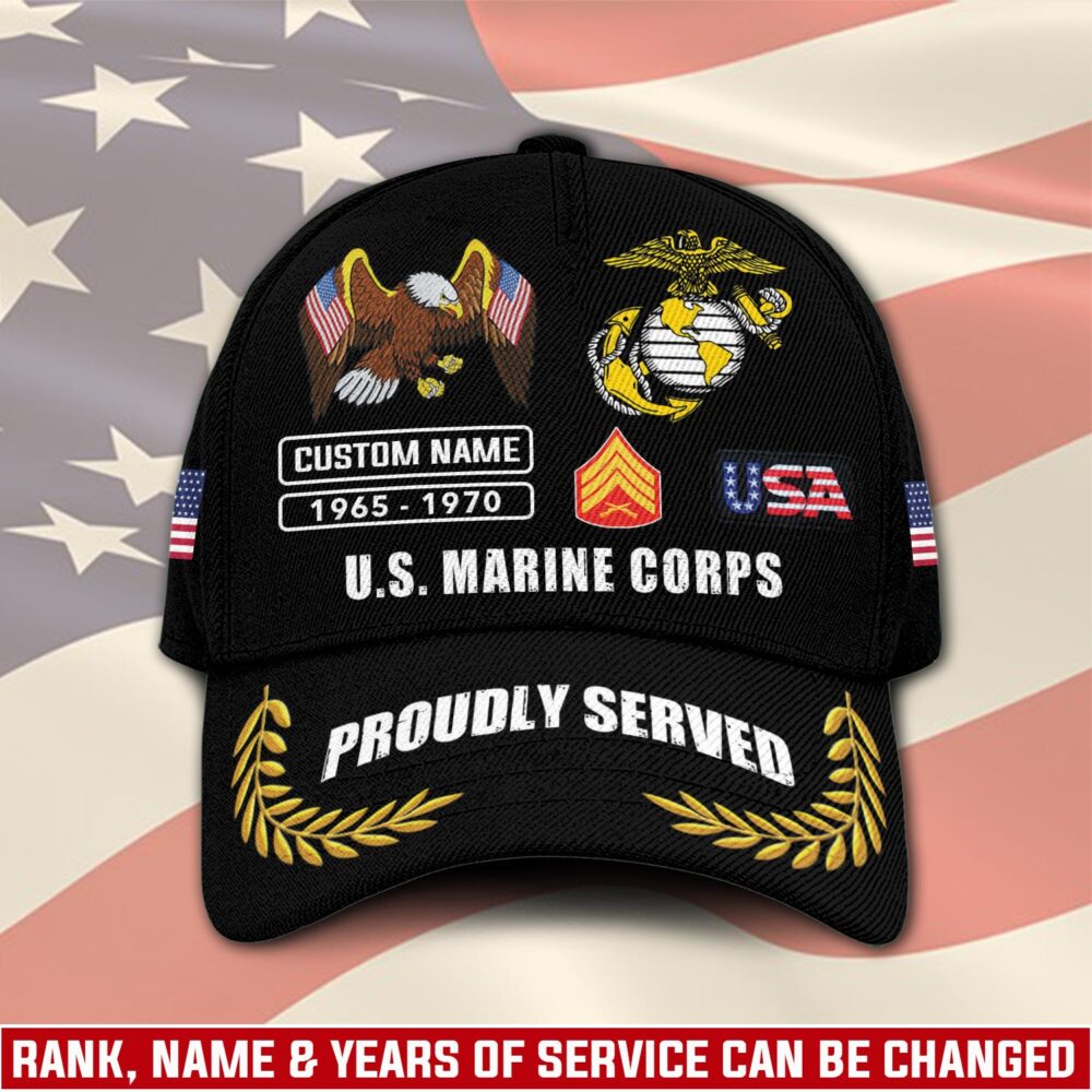 US Marine Corps, Proud To Have Served - Classic Cap