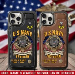US Navy, All Gave Some, Some Gave All - Leather Flip Phone Case