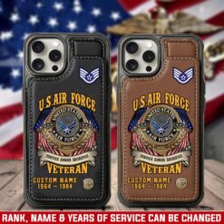 US Air Force , Always Remember, Never Forget - Leather Flip Phone Case