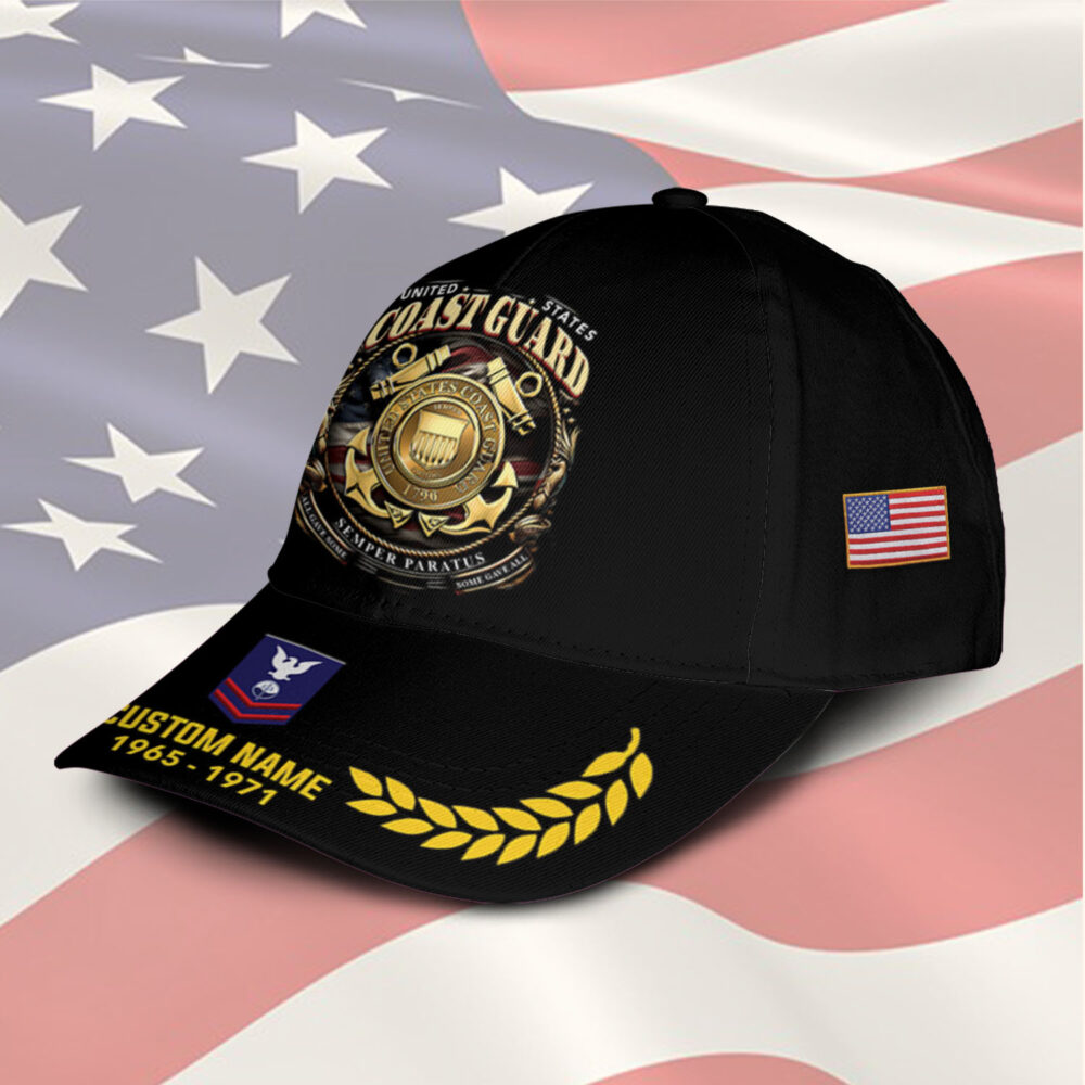 US Coast Guard, E 3 Red - Classic Cap - Image 2