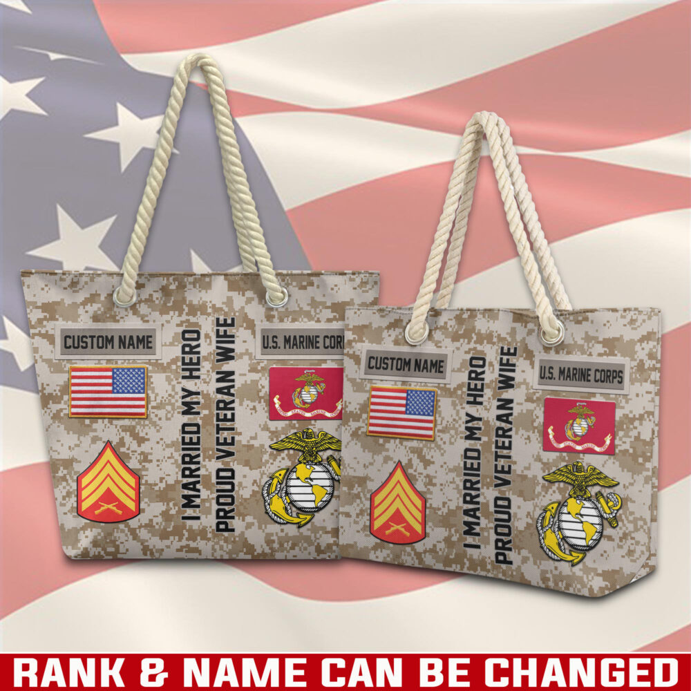 US Marine Corps, All Gave Some, Some Gave All - Beach Bag