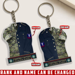 US Coast Guard - Acrylic Keychain