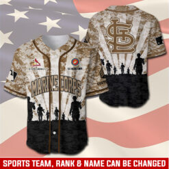 US Marine Corps, Always Remember, Never Forget - Baseball Jersey