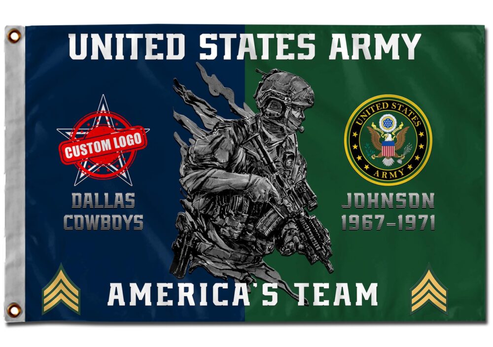 US Army, Honor The Fallen - Flying Flag 5×8 Feet(152×244 Cm) - Image 2
