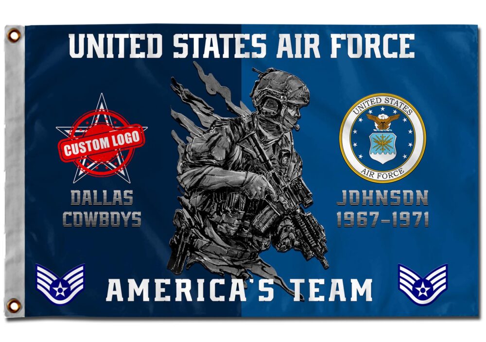 US Air Force , E 9 Air Force Command Chief Master Sergeant - Flying Flag 2×3 Feet(60×90 Cm) - Image 2