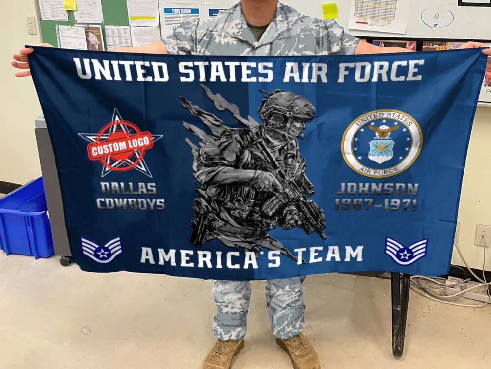 US Air Force , E 9 Air Force Command Chief Master Sergeant - Flying Flag 2×3 Feet(60×90 Cm) - Image 3