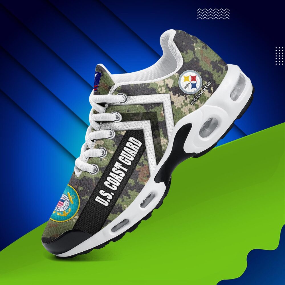 US Coast Guard, American By Birth, Veteran By Choice - Air Max Plus Shoes - Image 2