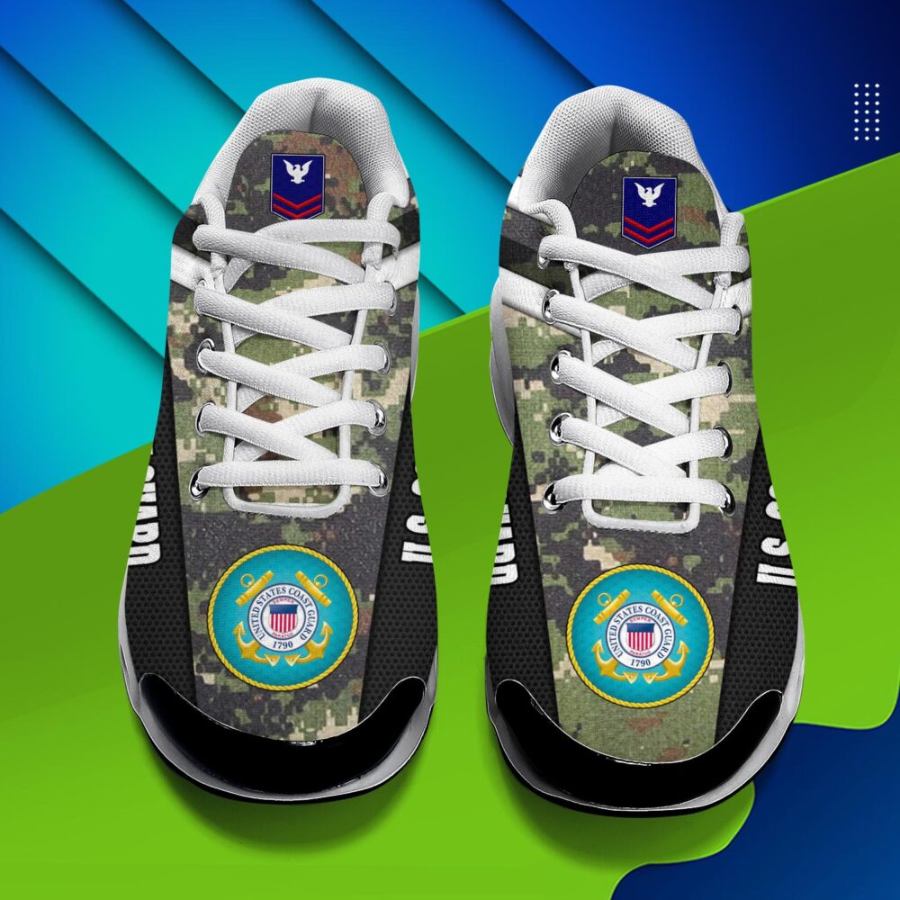 US Coast Guard, American By Birth, Veteran By Choice - Air Max Plus Shoes - Image 4