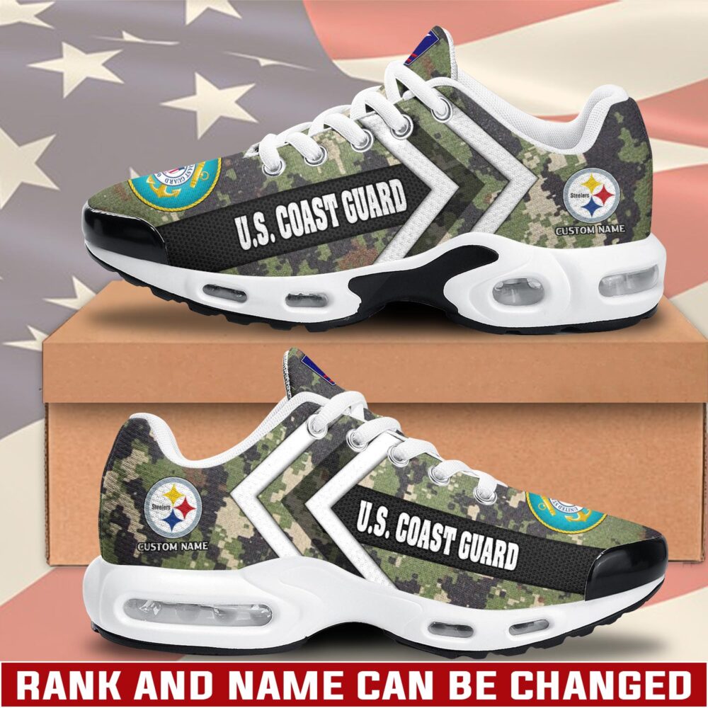 US Coast Guard, American By Birth, Veteran By Choice - Air Max Plus Shoes