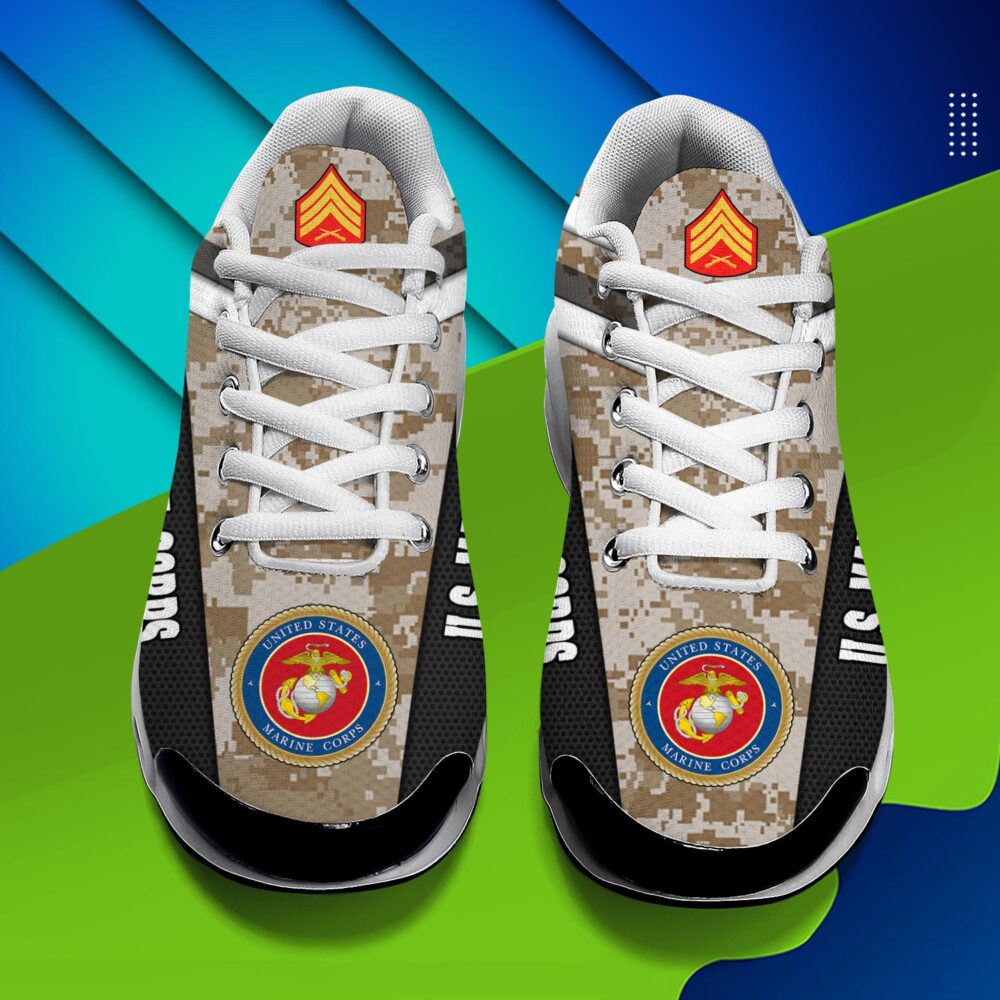 US Marine Corps, Land Of The Free, Because Of The Brave - Air Max Plus Shoes - Image 4