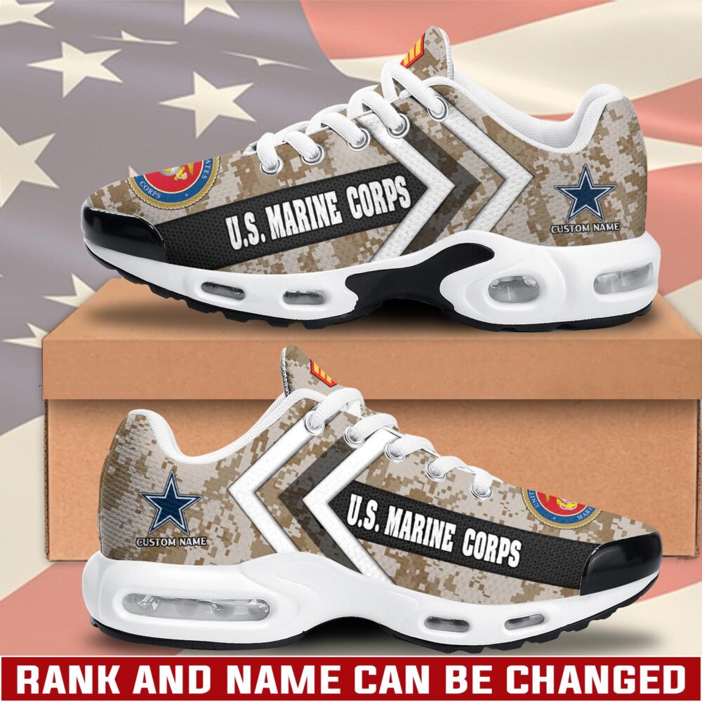 US Marine Corps, Land Of The Free, Because Of The Brave - Air Max Plus Shoes