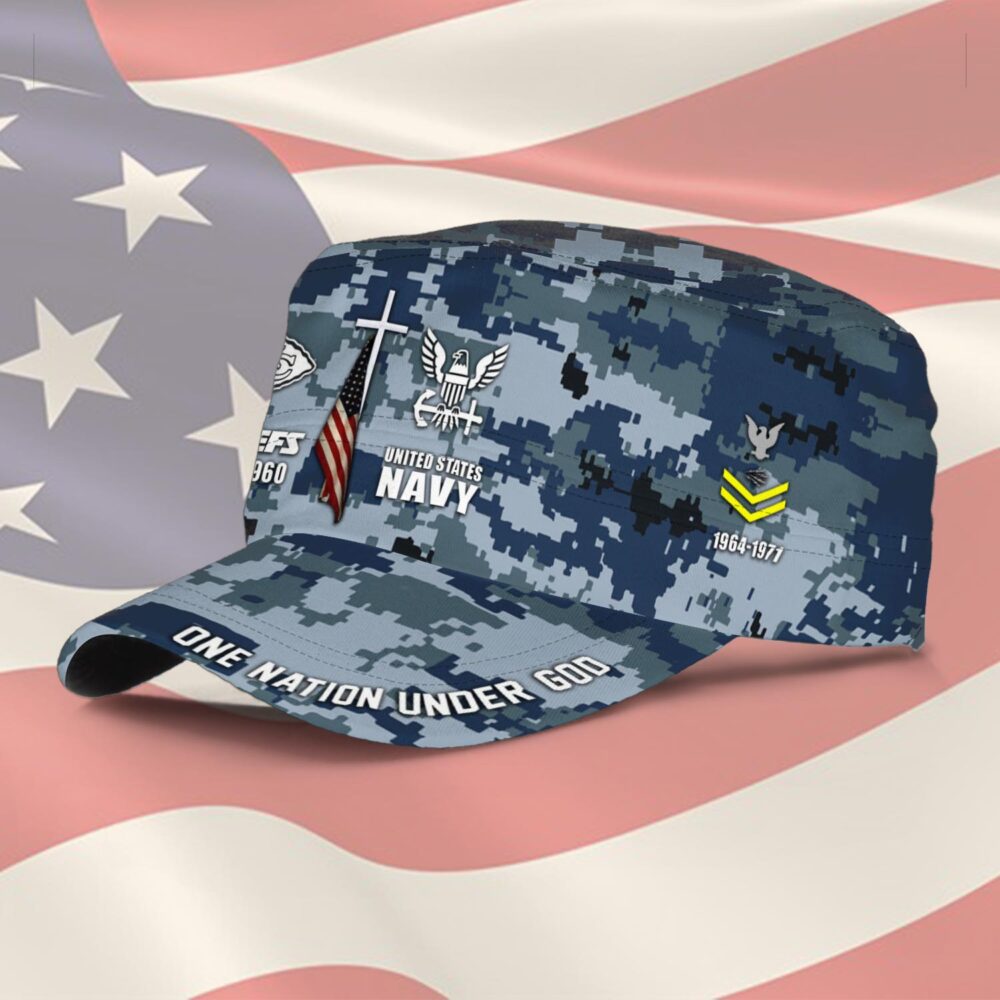 US Navy, I Walked The Walk - Military Cap - Image 2