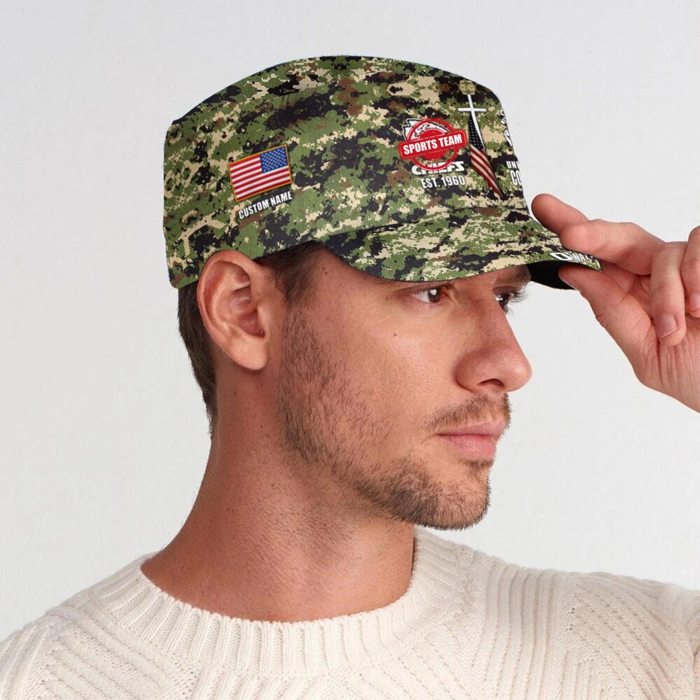 US Coast Guard, E 3 Red - Military Cap - Image 3