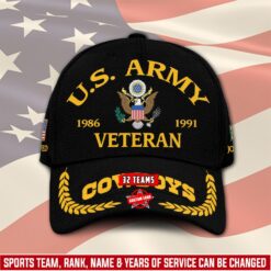 US Army, Proud Veteran - Classic Cap