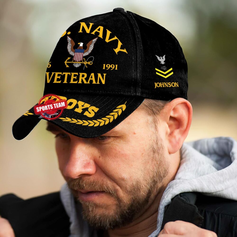 US Navy, Always Remember, Never Forget - Classic Cap - Image 3