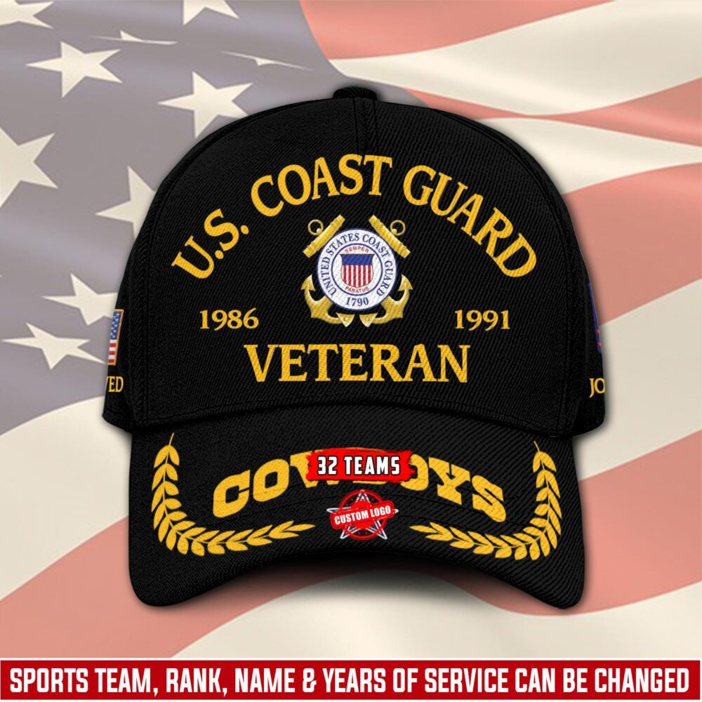 US Coast Guard, Defender of Freedom - Classic Cap