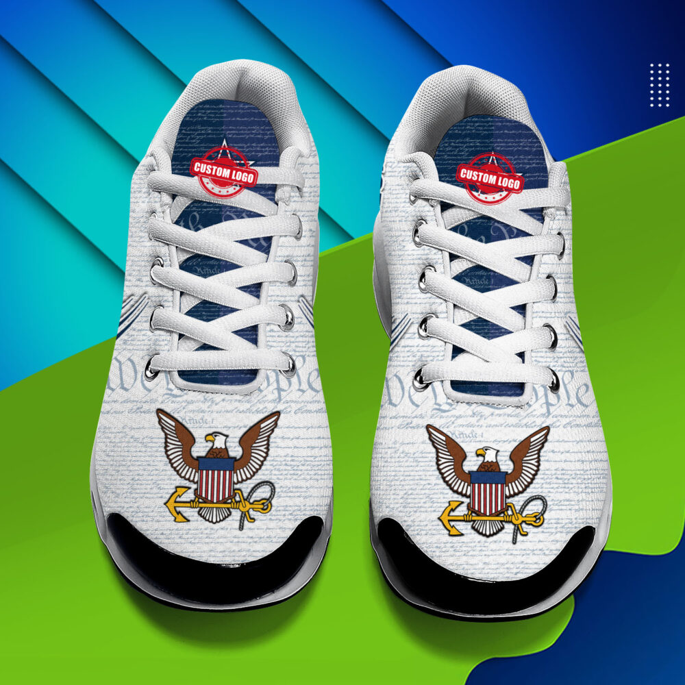 US Navy, Proud Veteran - Air Max Plus Shoes - Image 4