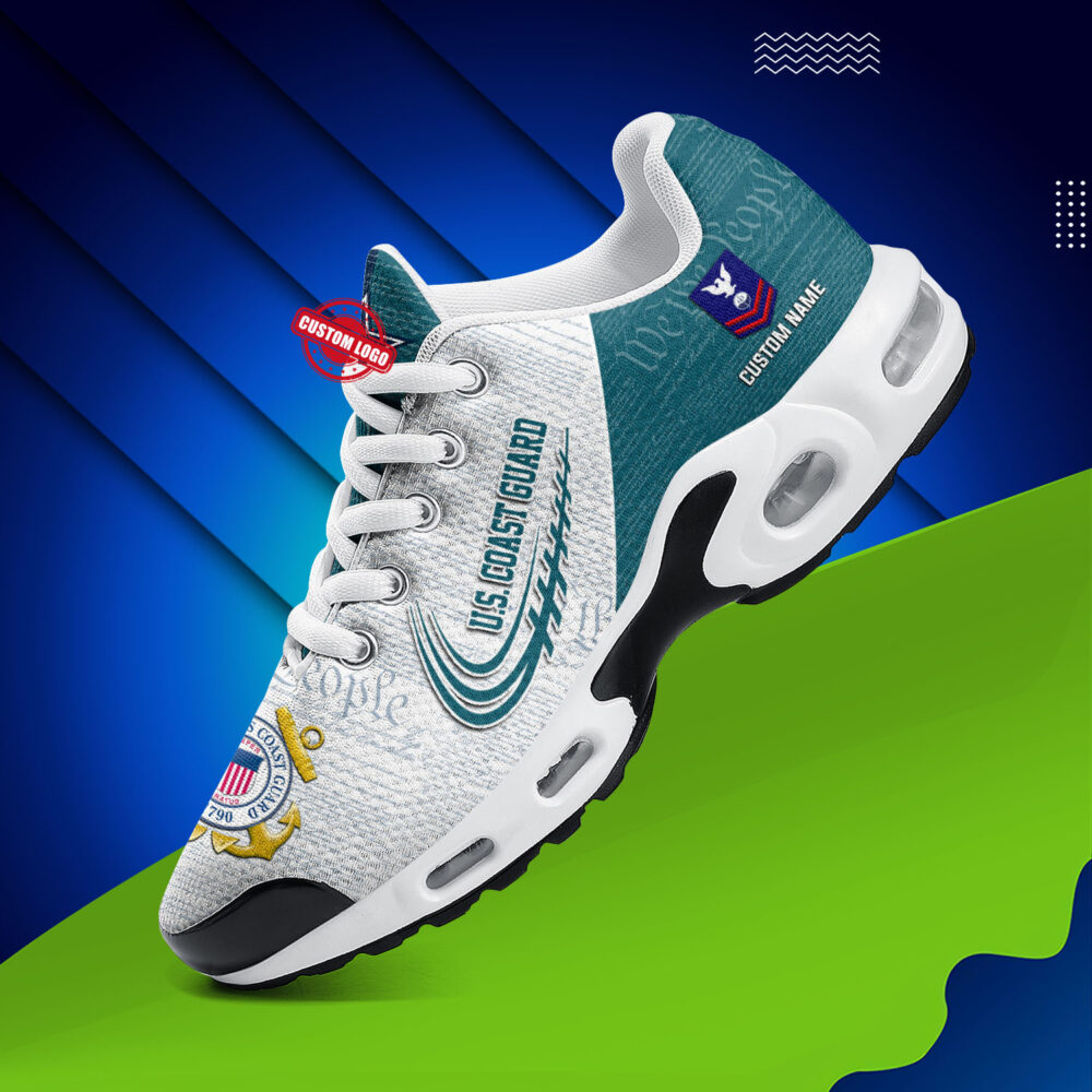 US Coast Guard, Honor, Duty, Service - Air Max Plus Shoes - Image 2