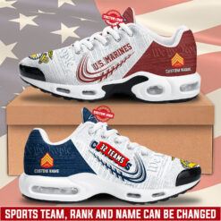 US Marine Corps, American By Birth, Veteran By Choice - Air Max Plus Shoes