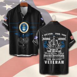 US Air Force , I Walked The Walk - Short Sleeve Button Shirt