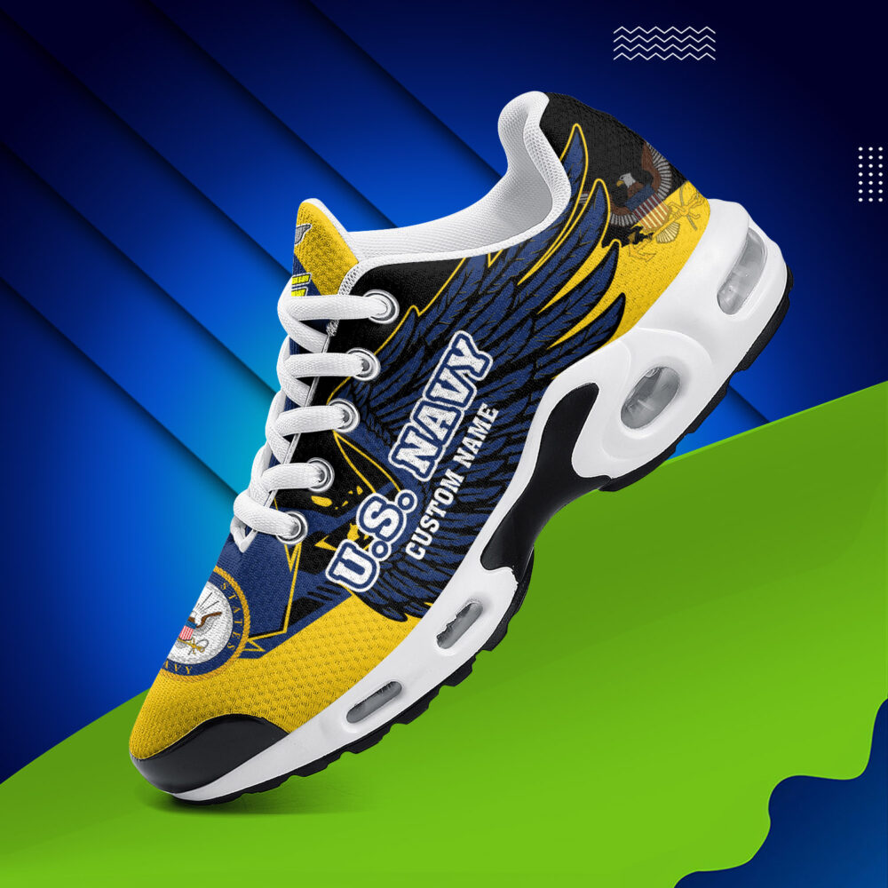 US Navy, No One Gets Left Behind - Air Max Plus Shoes - Image 2