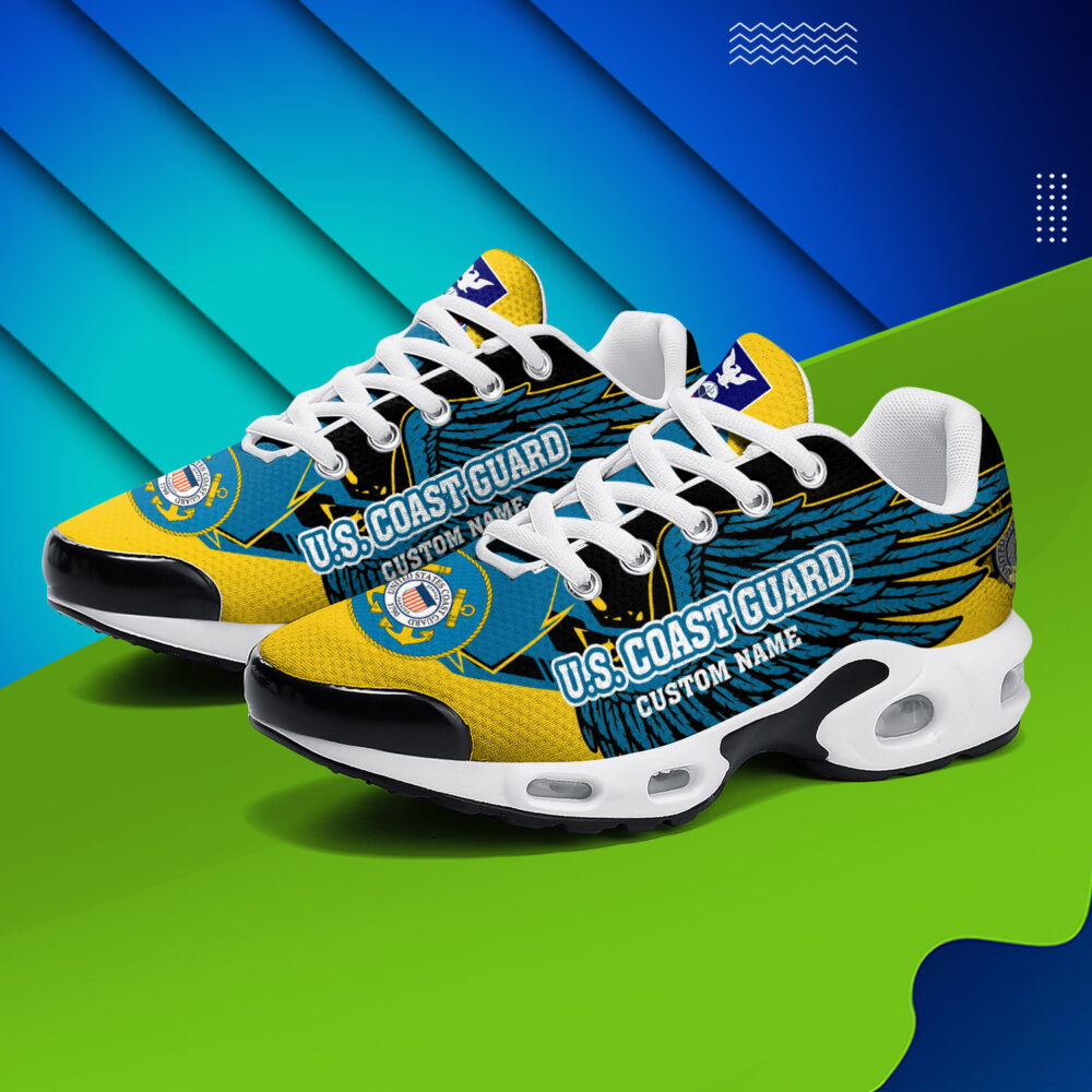 US Coast Guard, Defender of Freedom - Air Max Plus Shoes - Image 3