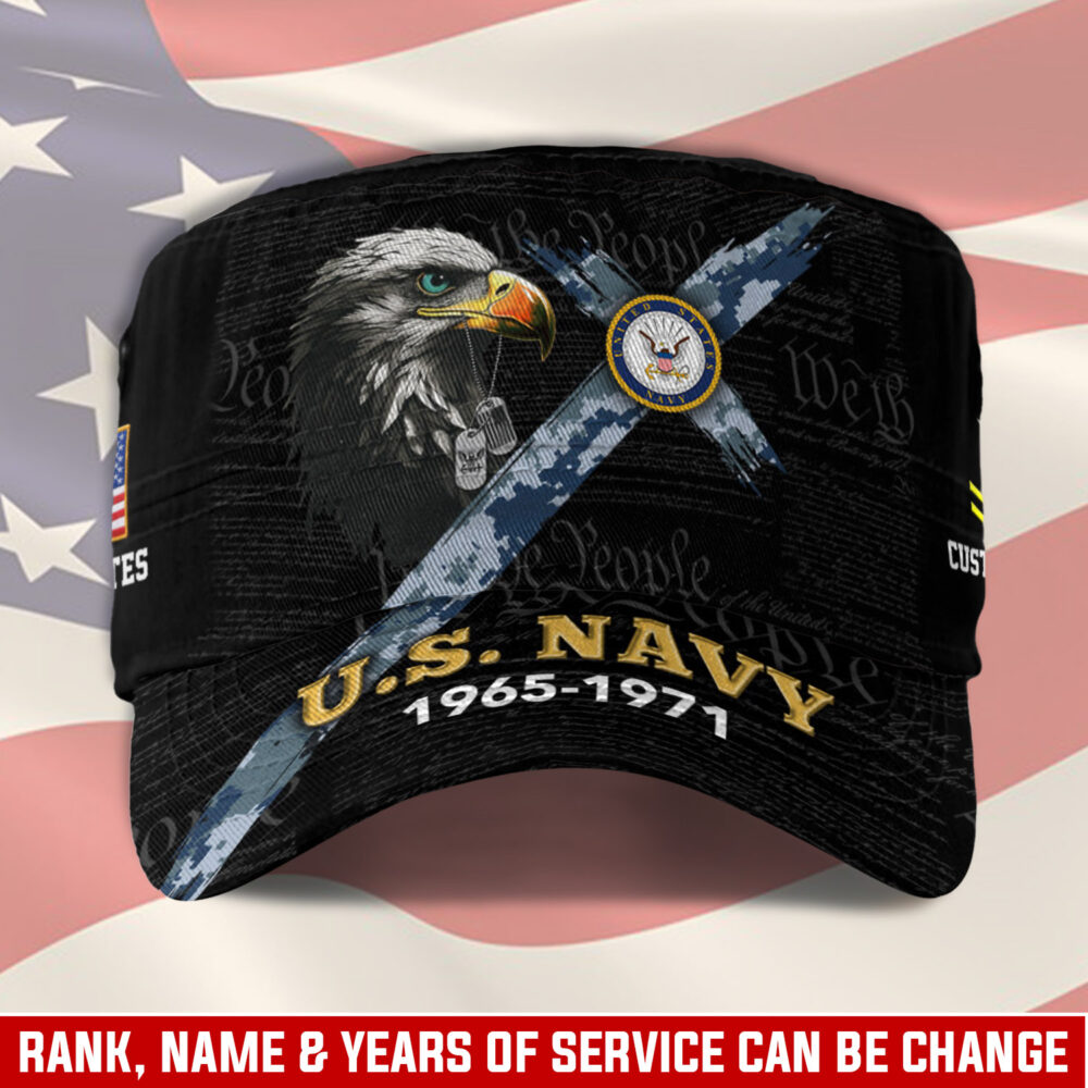 US Navy, E 4 Red - Military Cap